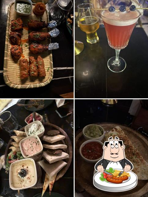 Food at 736 A.D. Culinary Bar