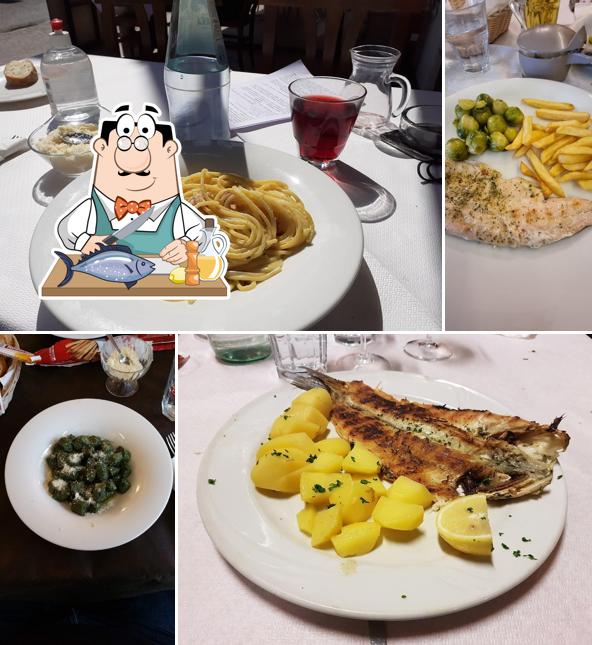 Salmone grigliato al Pizzeria Ristorante Caminetto