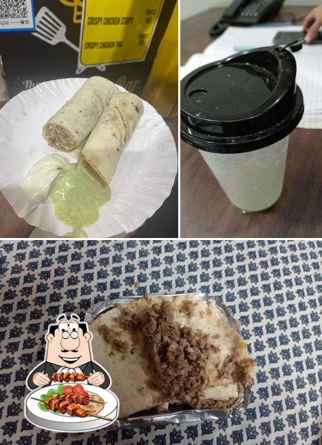 Food at The Shawarma Bar