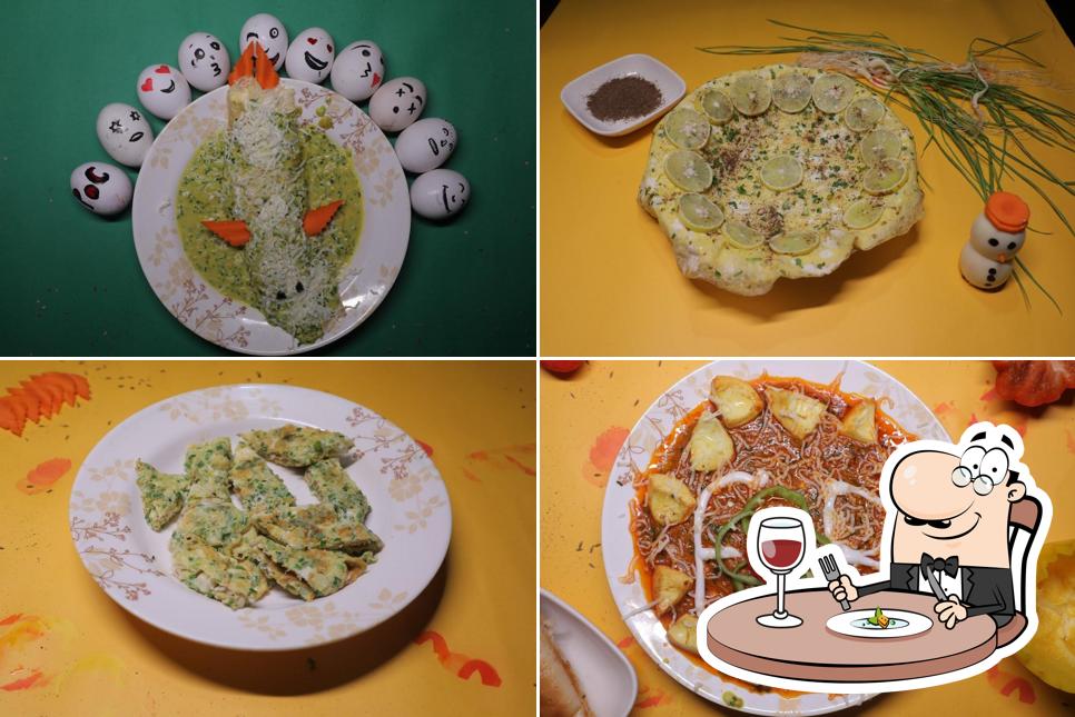 Meals at Patel Omlete Centre