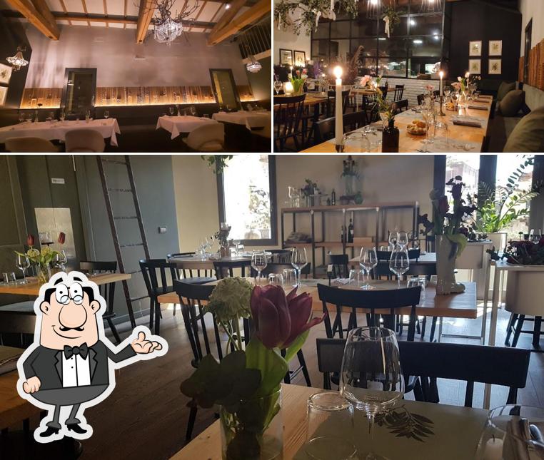 Dai un’occhiata alla immagine che raffigura la interni e tavolo da pranzo di Herb