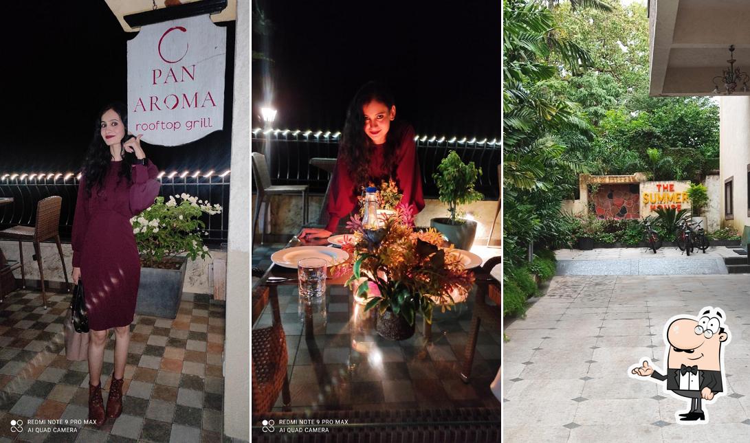 Check out how Pan Aroma: Rooftop Restaurant at The Summer House looks inside