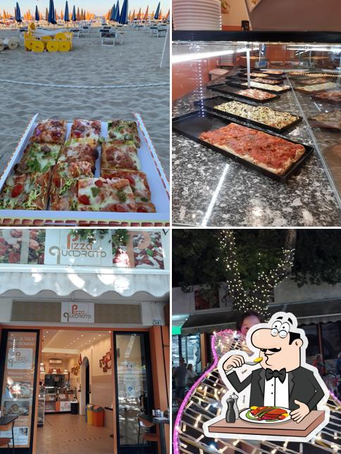 Platti al La Pizza al Quadrato