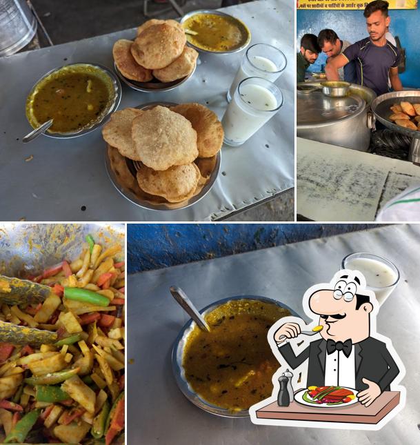 Meals at Pooja lassi poori