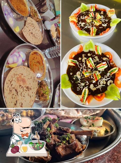 Beet salad at Ambika Mutton Bhakri And Biryani House