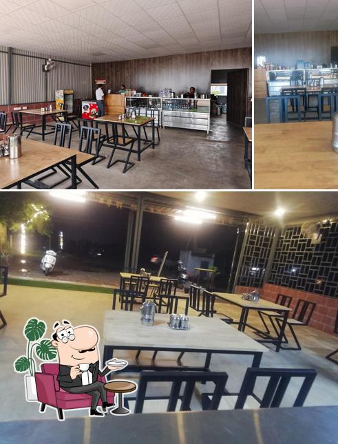 The interior of Anu Cafe