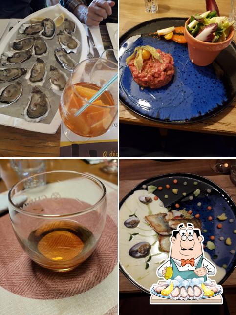 Ostriche al Café-restaurant de la Poste