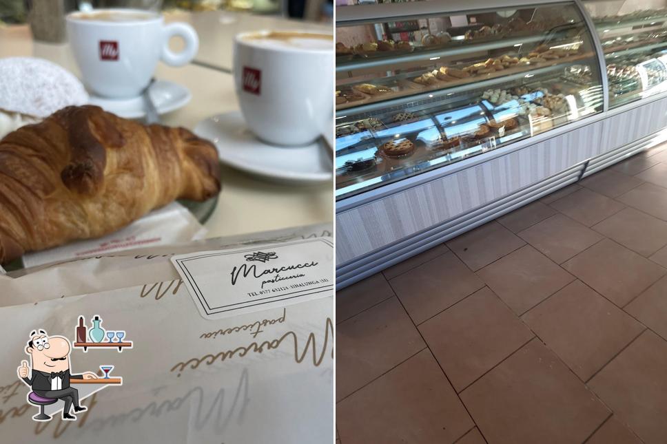 Gli interni di Pasticceria Marcucci