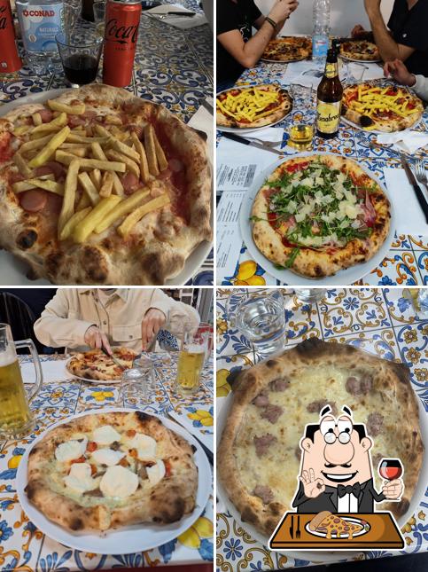 Prenditi tra le molte varianti di pizza