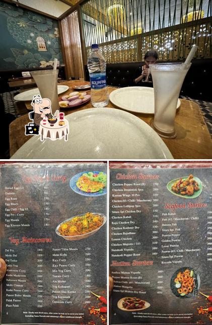 This is the image showing food and beverage at Sitara Garden Family Restaurant