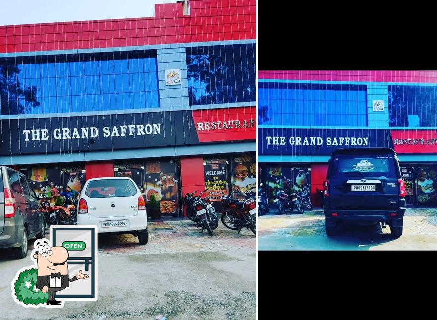 Check out how The grand saffron restaurant looks outside