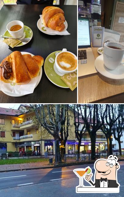 Questa è la foto che raffigura la bevanda e esterno di Segafredo Sala Da The Giordano Caffe