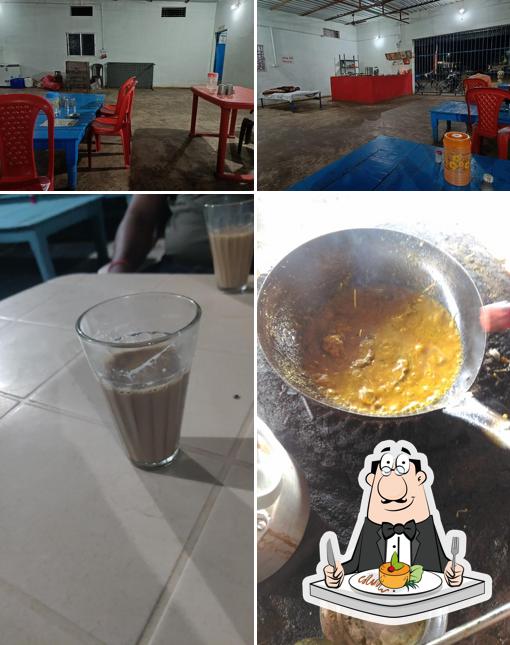 Take a look at the image displaying food and interior at Highway Dhaba