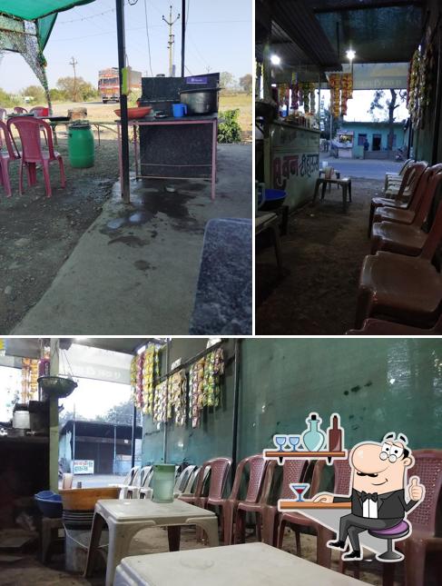 The interior of A One Tea House