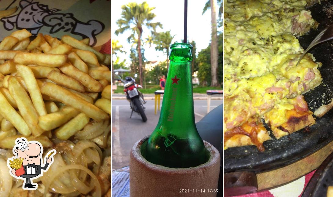 Experimente cbatatas fritas francesas no Bar Do Manoelzinho