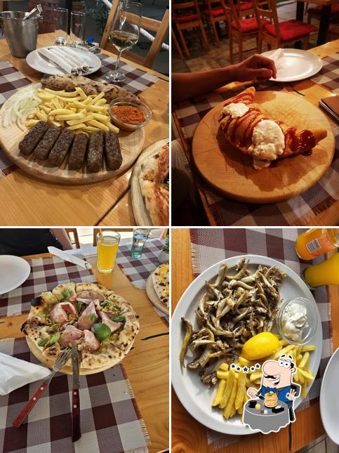 Platti al Pizzeria Domestico