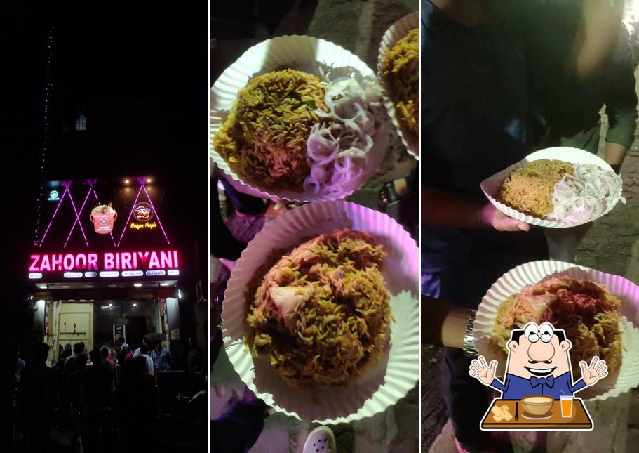 Food at zahoor biriyani