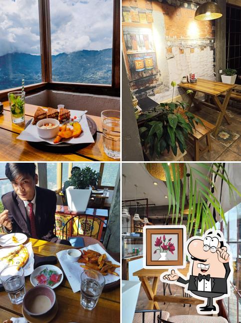 The interior of THE LOCAL CAFÉ- Best Cafe/Restaurant/Bakery Shop in Gangtok