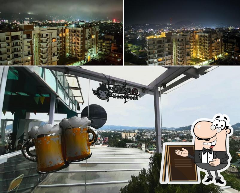 The outside area is an important feature of The Root Barrel