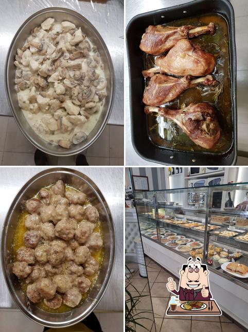 Prova i un pasto a base di carne a Il Punto