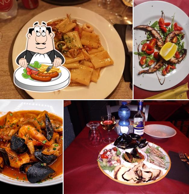 Platti al Ristorante pizzeria La Rustica