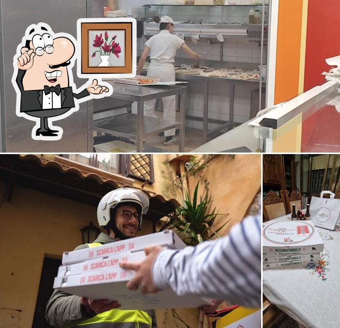 Dai un'occhiata agli interni di PizzaRotondo