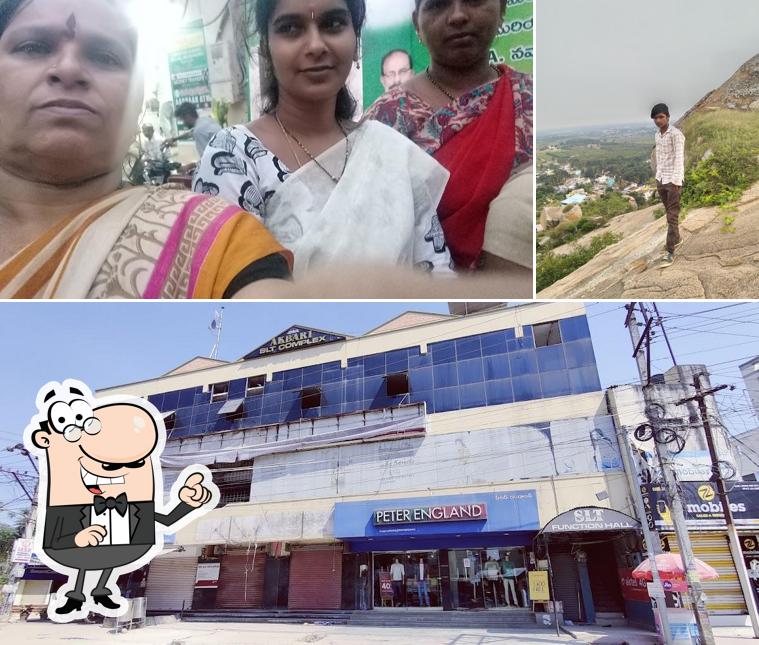 The exterior of Beside Green Park Hotel, Below Axis Bank, CTM Road, Madanapalli