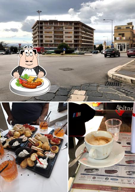 Tra le diverse cose da L'espresso Café si possono trovare la cibo e esterno