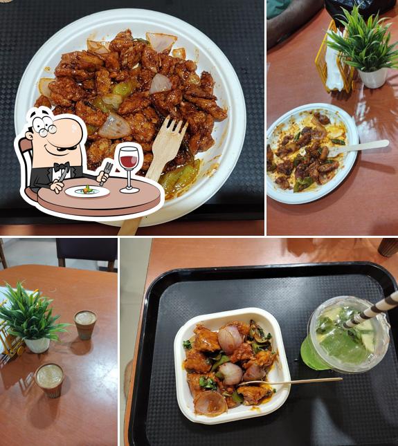 Food at Uncle Maddy's Cafe