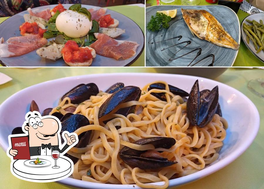 Platti al Ristorante Tipico Alpino