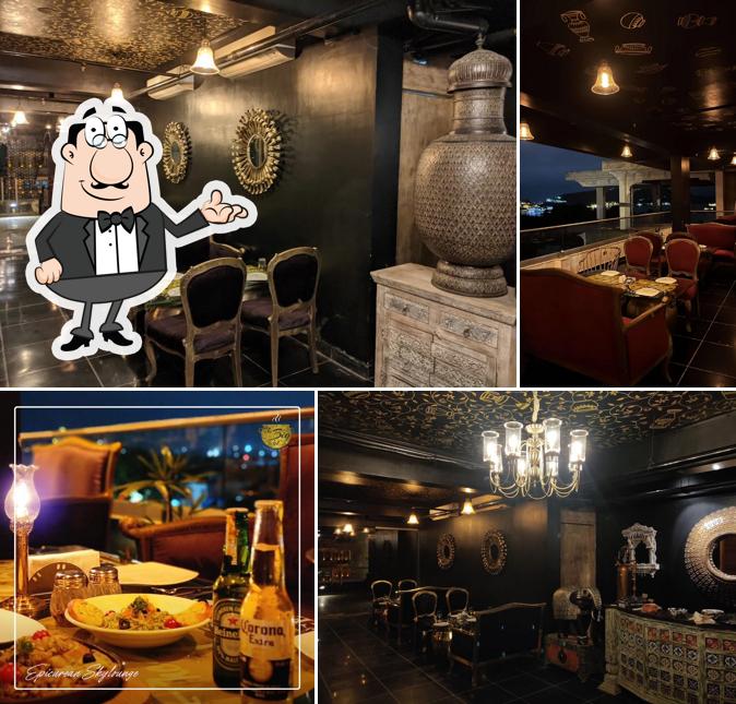 The interior of The Big Pot