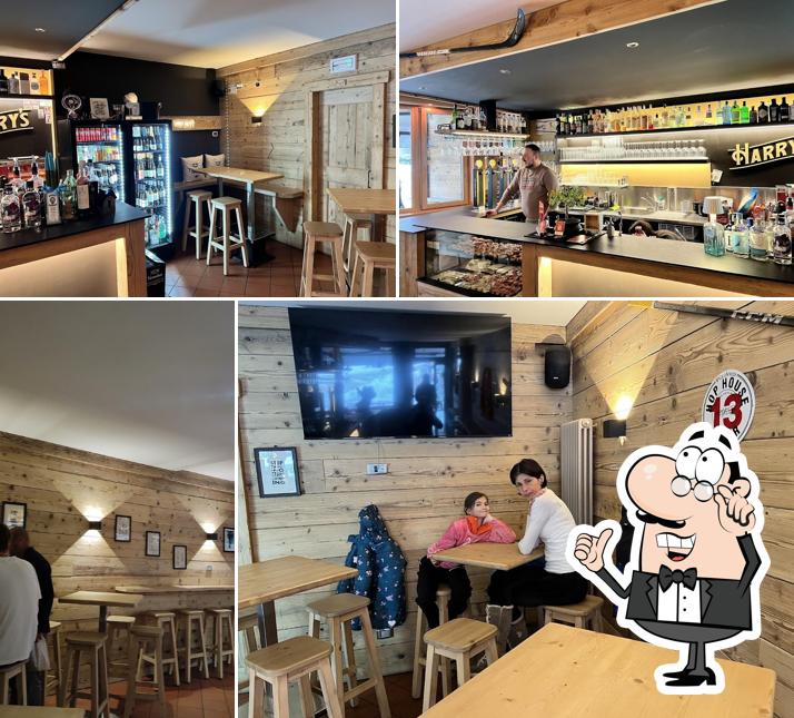 Gli interni di Harry’s Bar