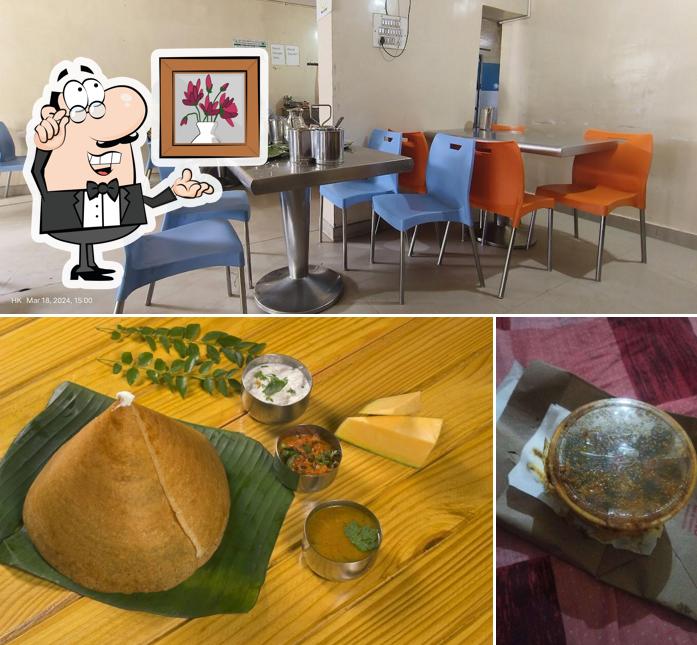 The interior of Naidu's fish curry