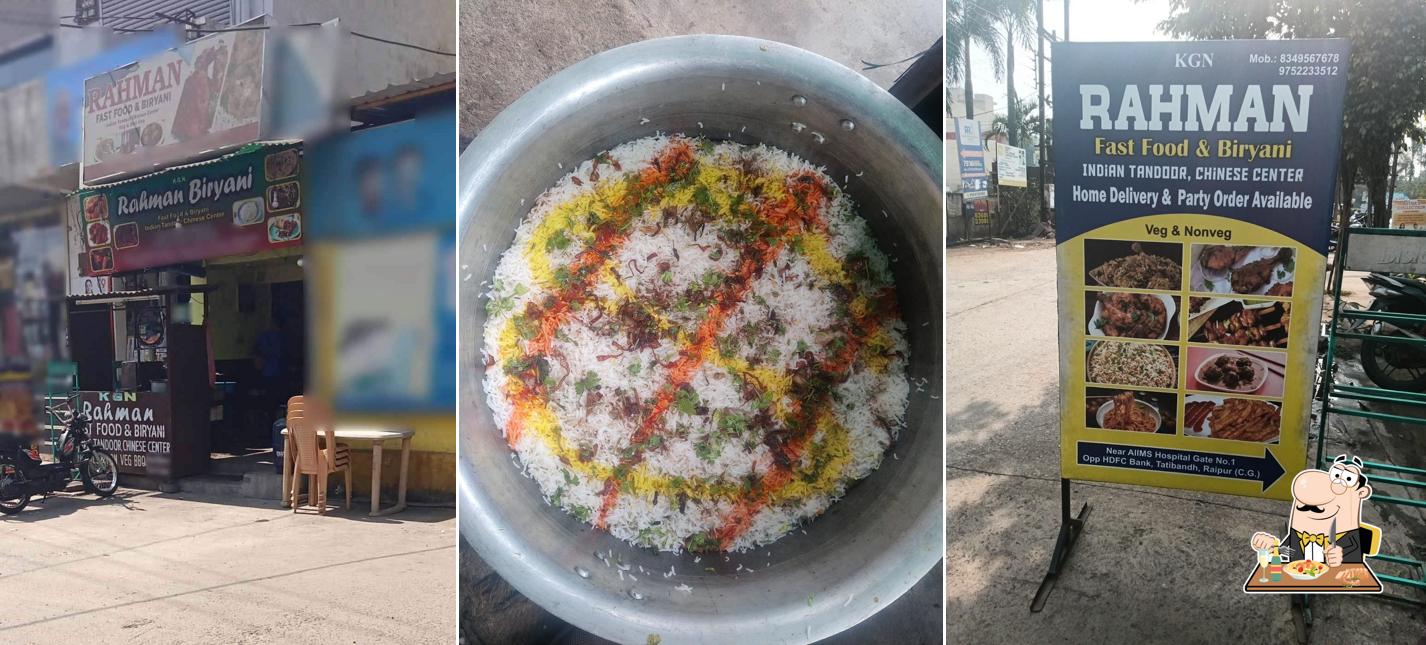 Food at Rahman Biryani and Fast Food
