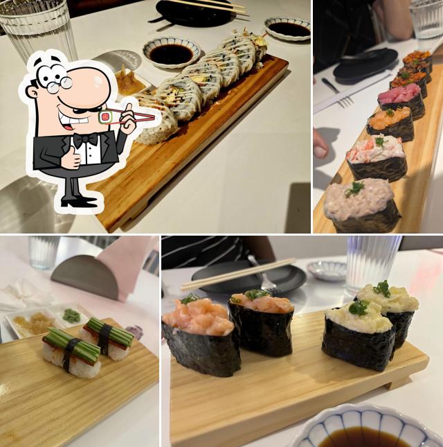 Order various sushi options
