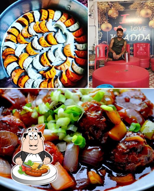 This is the picture depicting food and beverage at Maddeshiya Dosa house