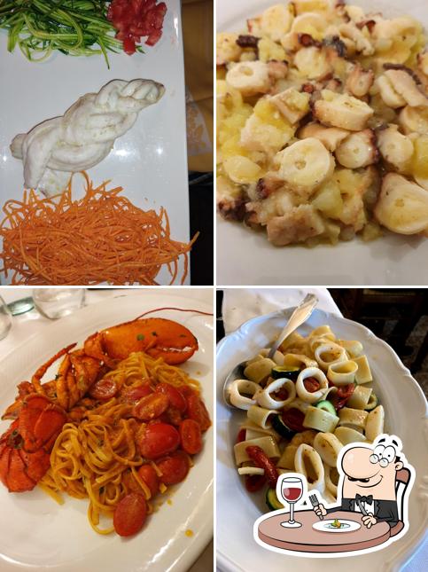 Cibo al Trattoria Dei Pescatori