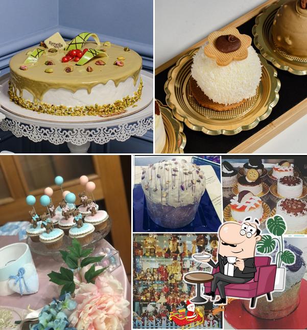 Tra le diverse cose da Pasticceria Renella si possono trovare la interni e cibo