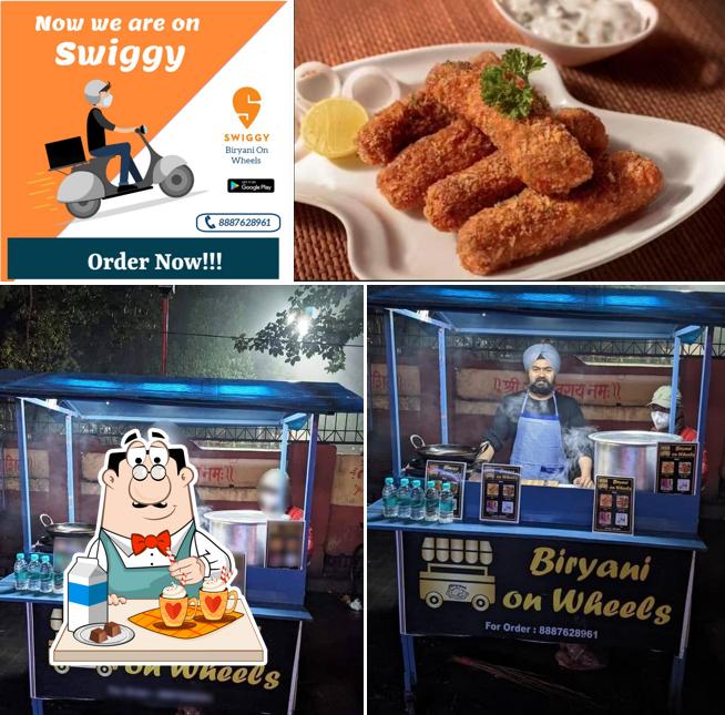 Enjoy a beverage at Biryani On Wheels - Kanpur