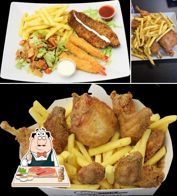 Fish and chips al CRISPY CHICKEN