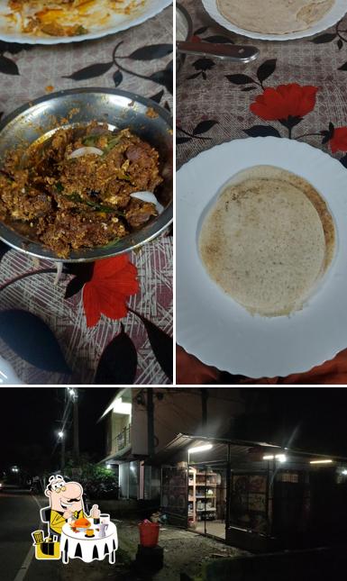 Among various things one can find food and exterior at Shajiyettan's kada