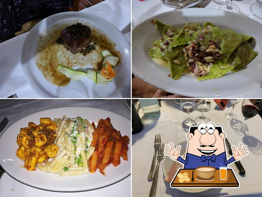 Cibo al Trattoria Vilma Borgatella