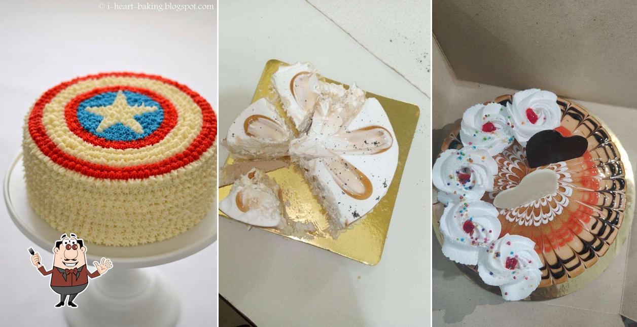 Food at 7th sky cake and bakery shop