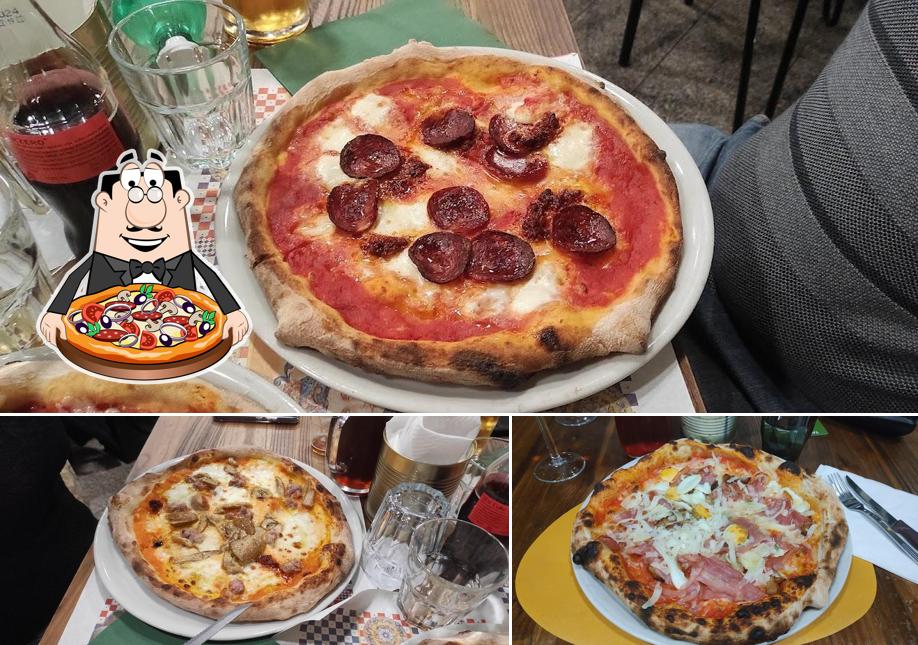 Prenditi tra le svariate varianti di pizza