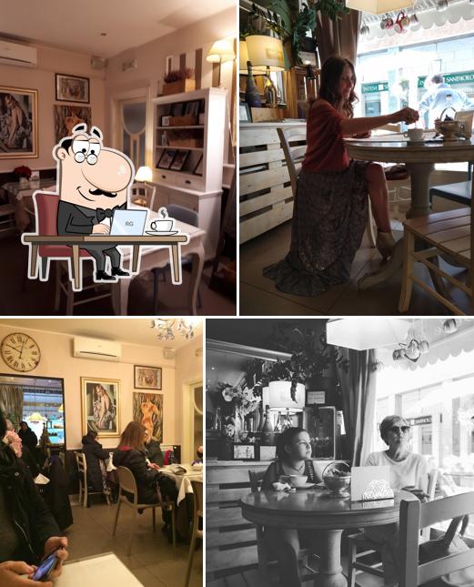 Dai un'occhiata agli interni di Bar Belle Epoque