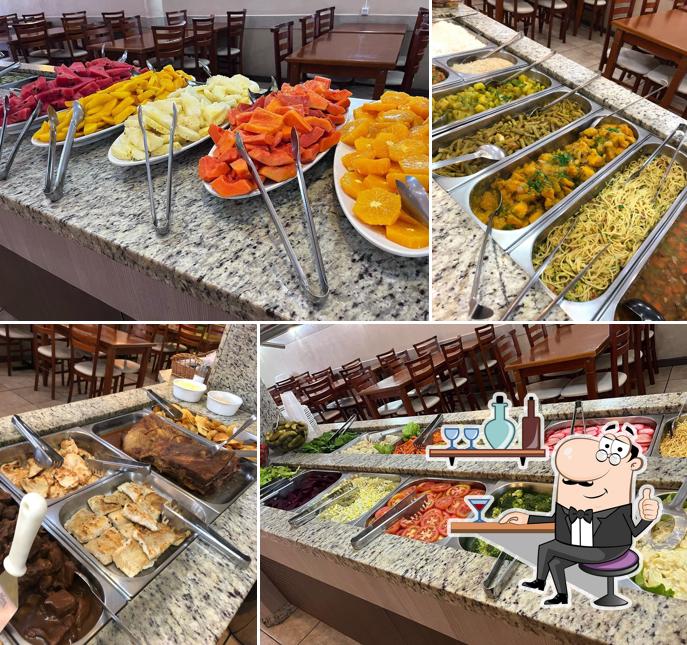 O interior do Duammy Gastronomia