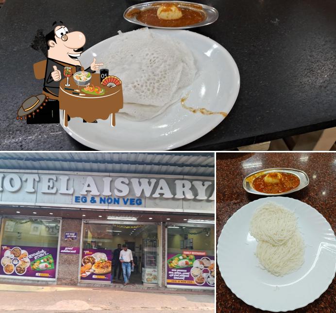 Food at Hotel Aiswarya