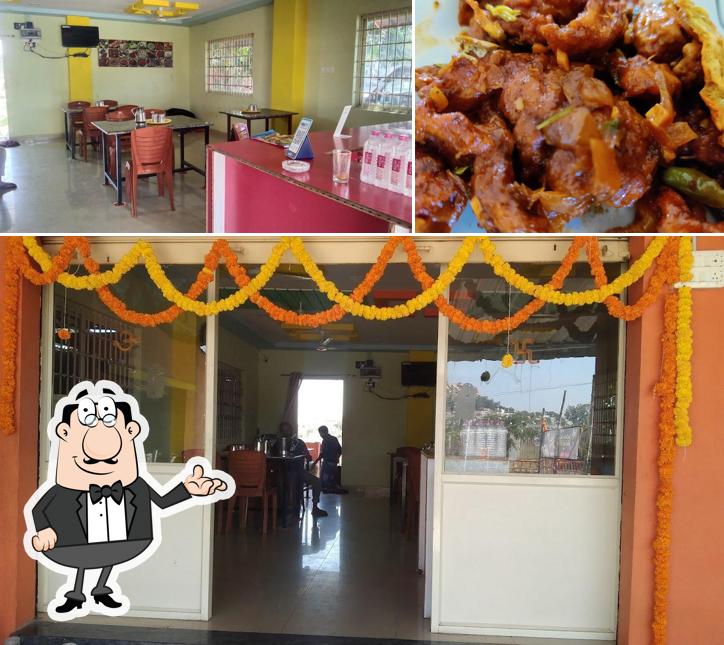 The image of Masala Restaurant’s interior and food