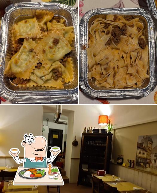 La foto di cibo e interni da Pizzicheria Pane e Vino