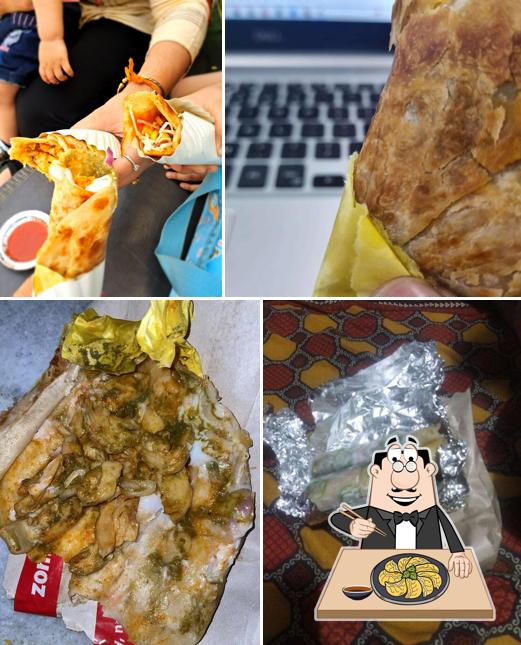 Gyoza at Roll Express